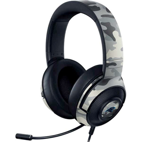 NFL Carolina Panthers Camo Razer Kraken X Skin