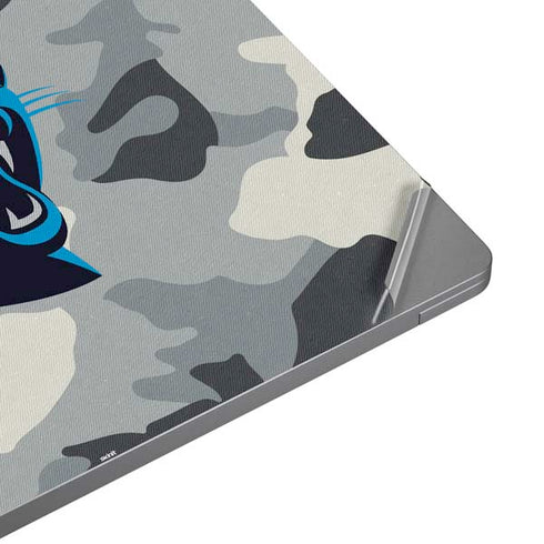 NFL Carolina Panthers Camo Laptop Skins