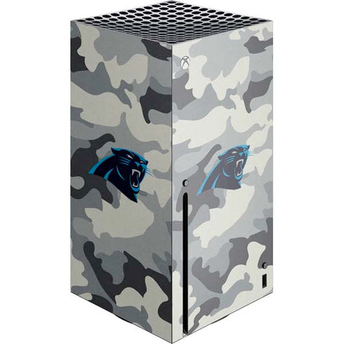 NFL Carolina Panthers Camo Xbox Series X Skins