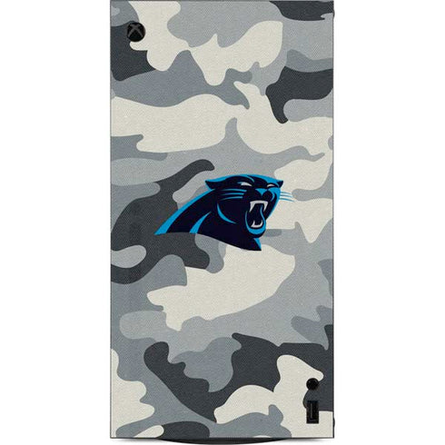 NFL Carolina Panthers Camo XBox Series X Digital Edition Console Skin