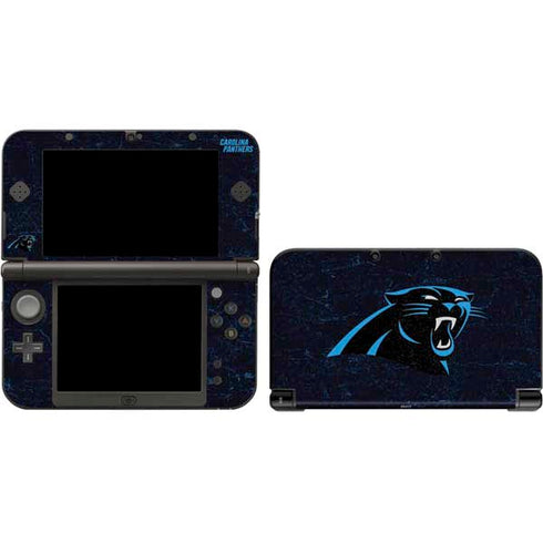 NFL Carolina Panthers Distressed Nintendo Skins