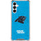 NFL Carolina Panthers Distressed Alternate Galaxy A16 5G Clear Case
