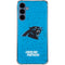 NFL Carolina Panthers Distressed Alternate Galaxy A35 5G Clear Case