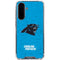 NFL Carolina Panthers Distressed Alternate Galaxy A36 5G Clear Case