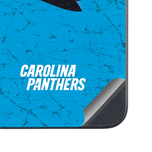 NFL Carolina Panthers Distressed Alternate Galaxy A54 5G Skin
