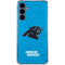 NFL Carolina Panthers Distressed Alternate Galaxy A55 5G Clear Case