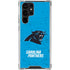 NFL Carolina Panthers Distressed Alternate Galaxy S23 Ultra Clear Case