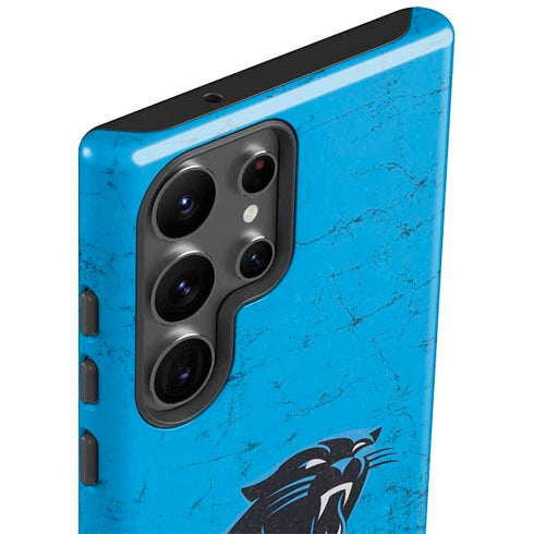 NFL Carolina Panthers Distressed Alternate Galaxy S23 Ultra Pro Case