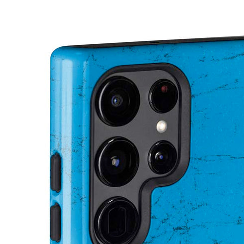 NFL Carolina Panthers Distressed Alternate Galaxy S25 Ultra Impact Case