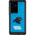 NFL Carolina Panthers Distressed Alternate Galaxy S24 Ultra Waterproof Case