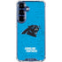 NFL Carolina Panthers Distressed Alternate Galaxy S25 Clear Case