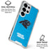 NFL Carolina Panthers Distressed Alternate Galaxy S25 Ultra Clear Case