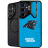 NFL Carolina Panthers Distressed Alternate Galaxy S26 Kickstand Case