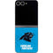 NFL Carolina Panthers Distressed Alternate Galaxy Z Flip6 Skin