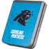 NFL Carolina Panthers Distressed Alternate Galaxy Z Flip6 Skin