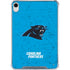 NFL Carolina Panthers Distressed Alternate iPad 11th Gen (2025) Clear Case