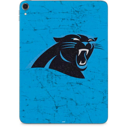 NFL Carolina Panthers Distressed Alternate Apple iPad Pro Skin