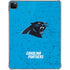 NFL Carolina Panthers Distressed Alternate iPad Pro 11in (2024) Clear Case