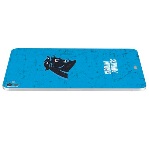 NFL Carolina Panthers Distressed Alternate iPad Pro 13in M4 (2024) Skin