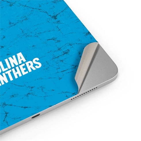 NFL Carolina Panthers Distressed Alternate iPad Pro 13in M4 (2024) Skin