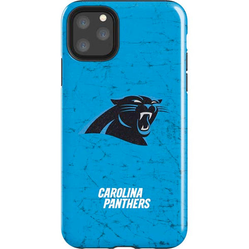 NFL Carolina Panthers Distressed Alternate iPhone Cases