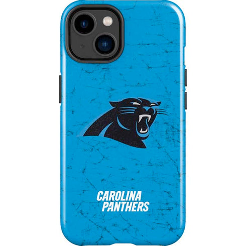 NFL Carolina Panthers Distressed Alternate iPhone 15 Impact Case