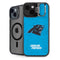 NFL Carolina Panthers Distressed Alternate iPhone 15 Plus Kickstand Case