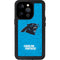 NFL Carolina Panthers Distressed Alternate iPhone 15 Pro Waterproof Case