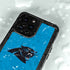 NFL Carolina Panthers Distressed Alternate iPhone 15 Pro Waterproof Case