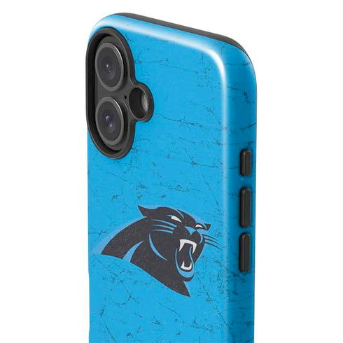 NFL Carolina Panthers Distressed Alternate iPhone 16 Impact Case