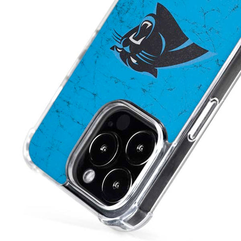 NFL Carolina Panthers Distressed Alternate iPhone 16 Pro Max MagSafe Case