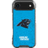 NFL Carolina Panthers Distressed Alternate iPhone 17 Air Clear Case