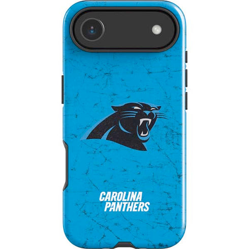 NFL Carolina Panthers Distressed Alternate iPhone 17 Air Impact Case