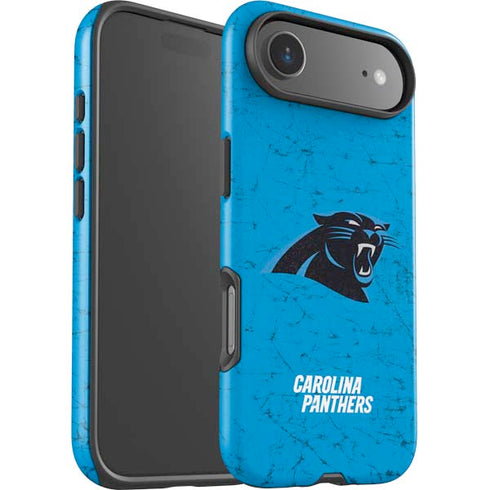 NFL Carolina Panthers Distressed Alternate iPhone 17 Air Impact Case