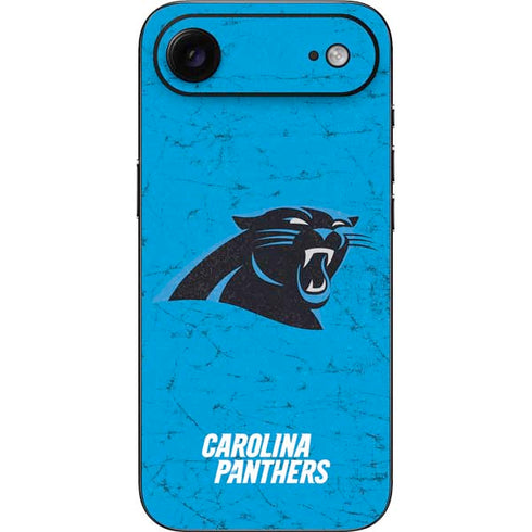 NFL Carolina Panthers Distressed Alternate iPhone 17 Air Skin