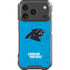 NFL Carolina Panthers Distressed Alternate iPhone 17 Pro Clear Case