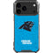 NFL Carolina Panthers Distressed Alternate iPhone 17 Pro Max Clear Case