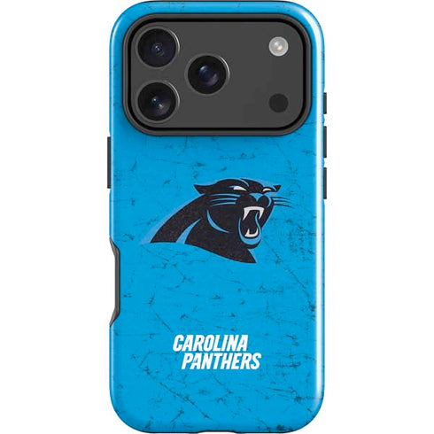 NFL Carolina Panthers Distressed Alternate iPhone 17 Pro Max Impact Case