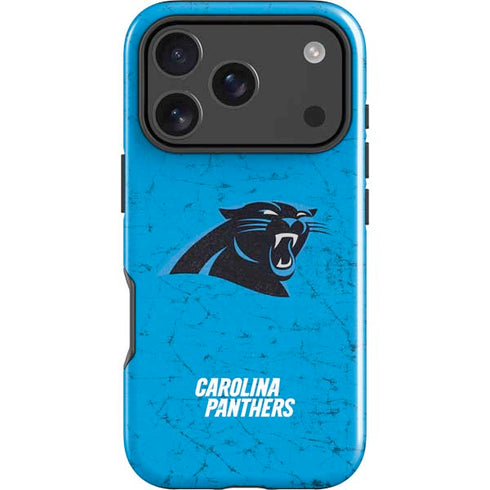 NFL Carolina Panthers Distressed Alternate iPhone 18 Pro Impact Case
