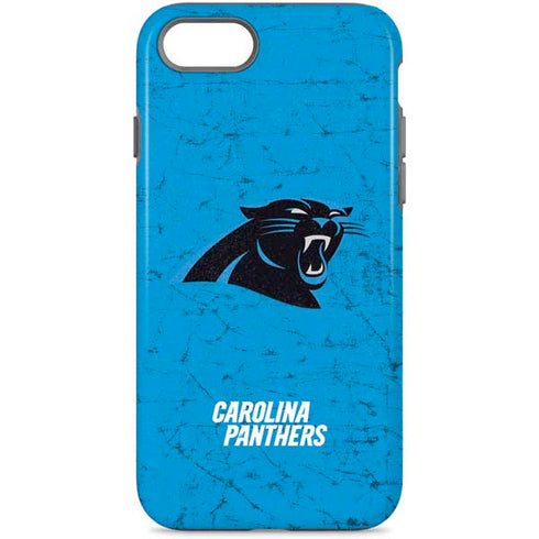 NFL Carolina Panthers Distressed Alternate iPhone Cases