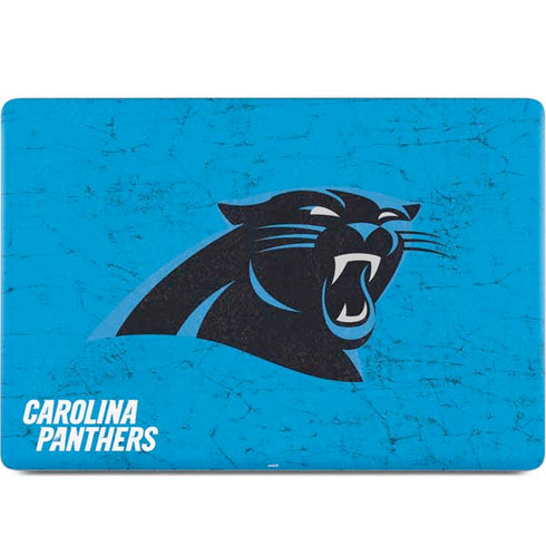 NFL Carolina Panthers Distressed Alternate MacBook Skins