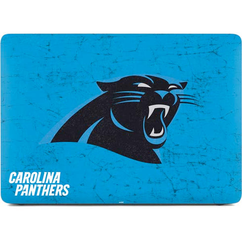 NFL Carolina Panthers Distressed Alternate Apple MacBook Pro 16-inch Skin