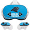 NFL Carolina Panthers Distressed Alternate Meta Quest 3S Skin