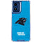 NFL Carolina Panthers Distressed Alternate Moto G 5G (2024) Clear Case