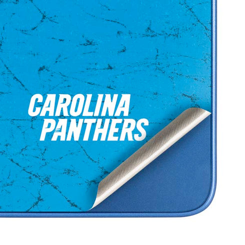 NFL Carolina Panthers Distressed Alternate Moto G Play 4G (2024) Skin