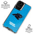 NFL Carolina Panthers Distressed Alternate Moto G Power 5G (2024) Clear Case