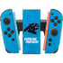 NFL Carolina Panthers Distressed Alternate Nintendo Switch 2 (2025) Joy-Con Controller Skin