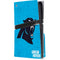 NFL Carolina Panthers Distressed Alternate PS5 Pro Disk Console Skin