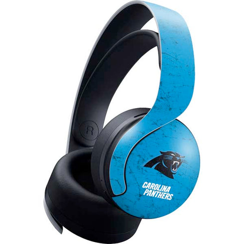 NFL Carolina Panthers Distressed Alternate PlayStation PS5 Skins