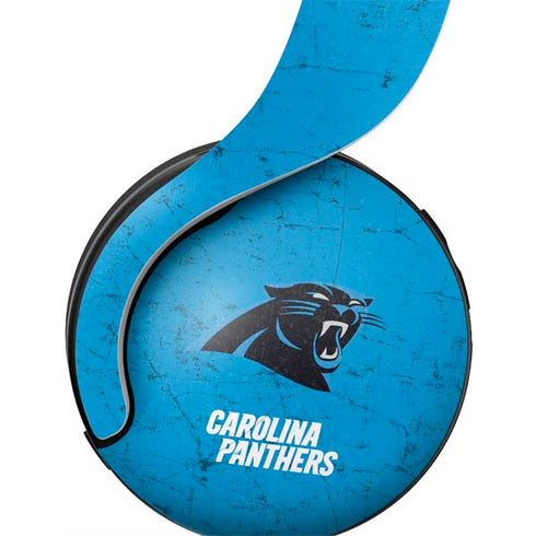 NFL Carolina Panthers Distressed Alternate PULSE 3D Wireless Headset for PS5 Skin